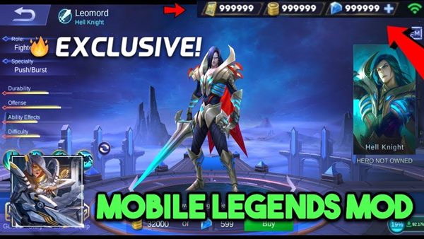 Perbedaan Mobile Legends Mod Apk Dengan Versi Resmi
