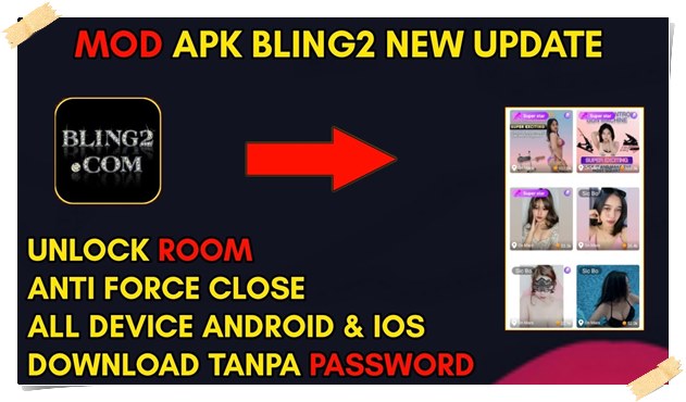 Download Bling2 Mod Apk Unlock All Room Versi Terbaru 2022
