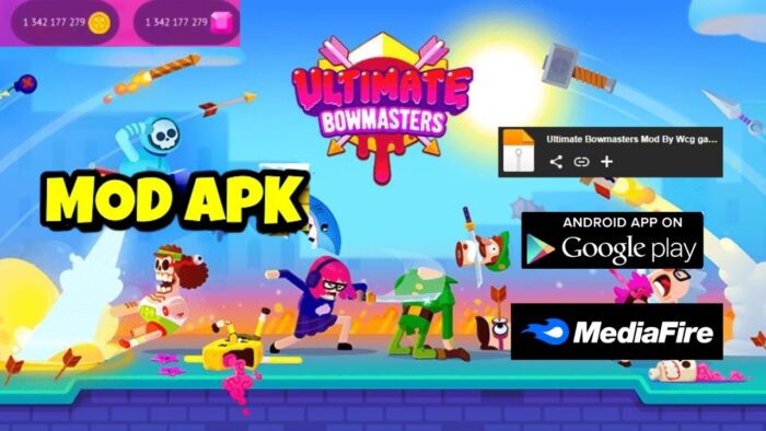 install ultimate bowmaster mod apk