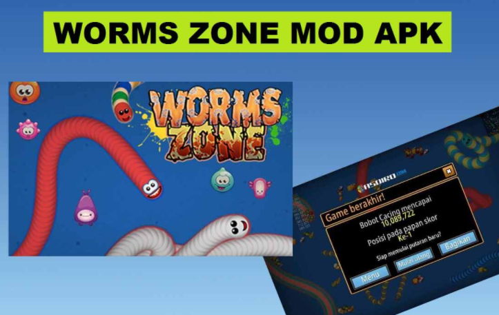 review worm zone mod apk