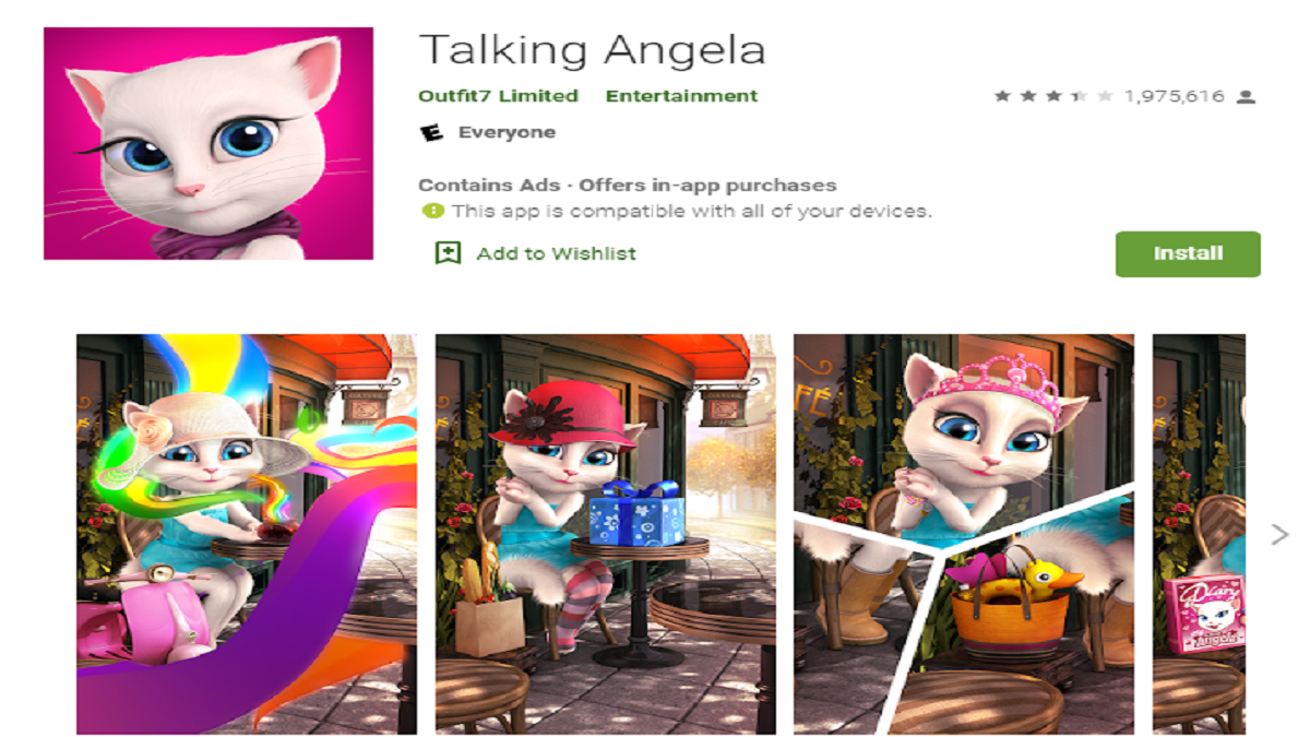 install my talking angela 2 mod apk