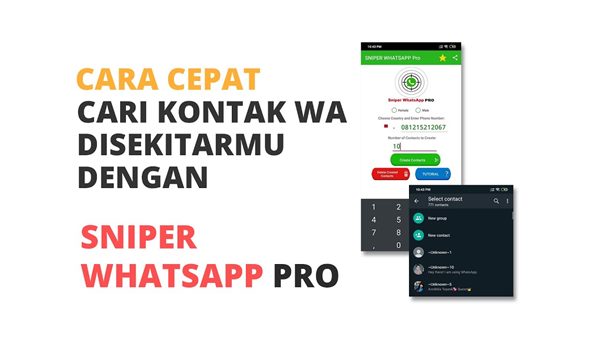 Cara Menggunakan Sniper WhatsApp Pro 