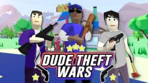 Dude Theft Wars Mod Apk Unlimited Money & Unlock All Senjata