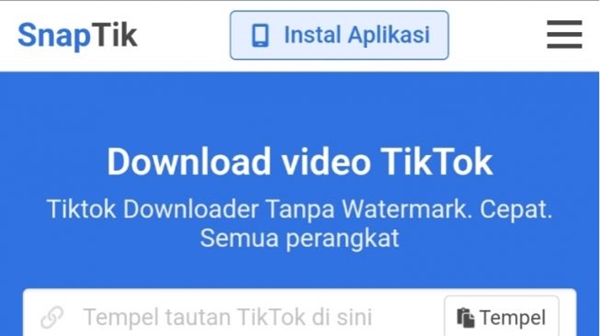 download snaptik app