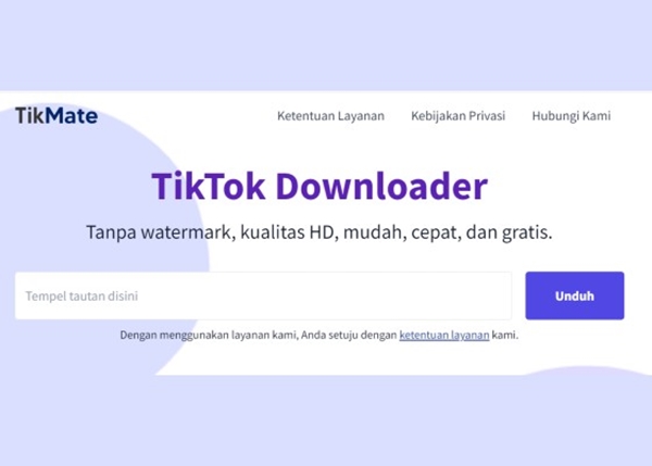 link download tikmate app